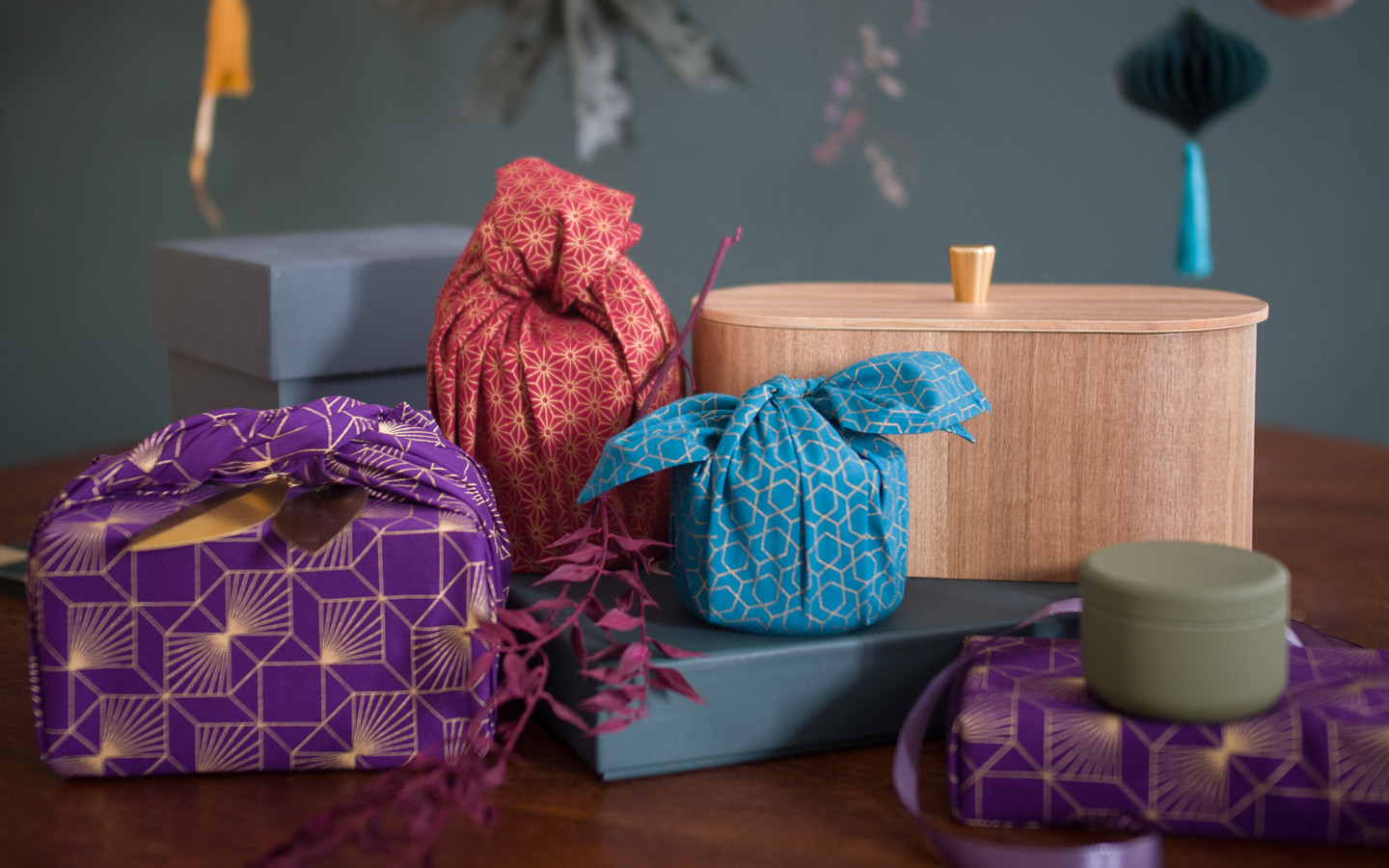 Reusable Fabric Gift Wrap