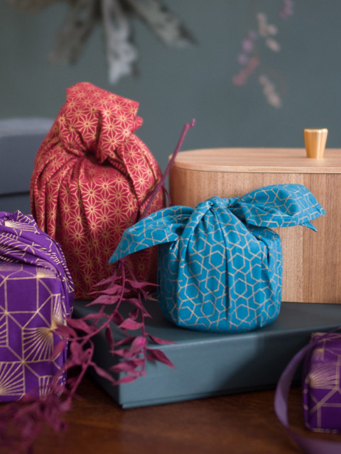 Reusable Fabric Gift Wrap