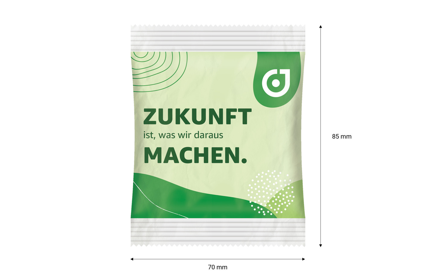 Papier-Werbetüte Fruchtgummi
