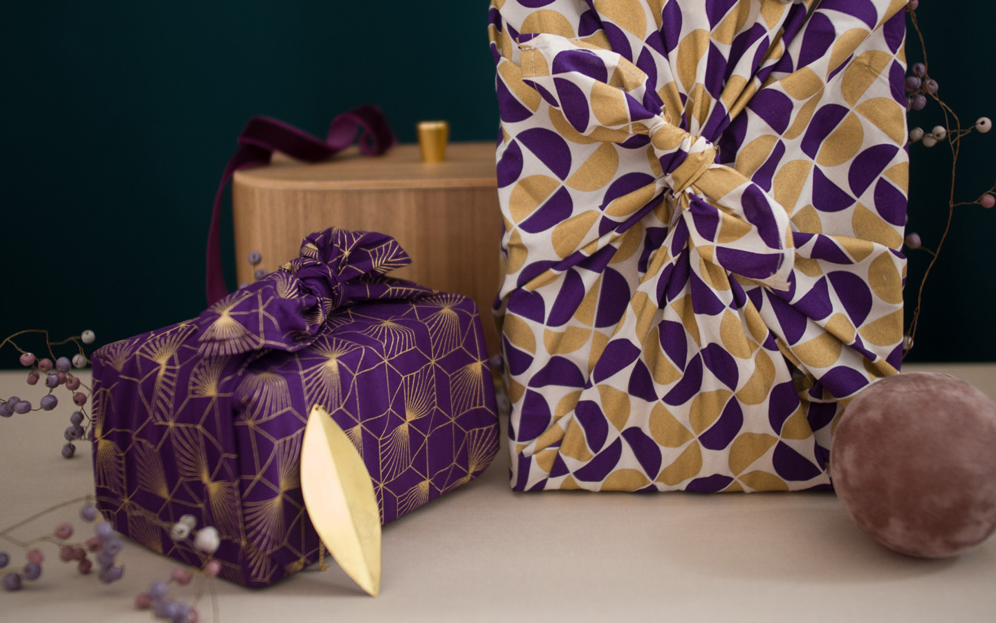 Reusable Fabric Gift Wrap