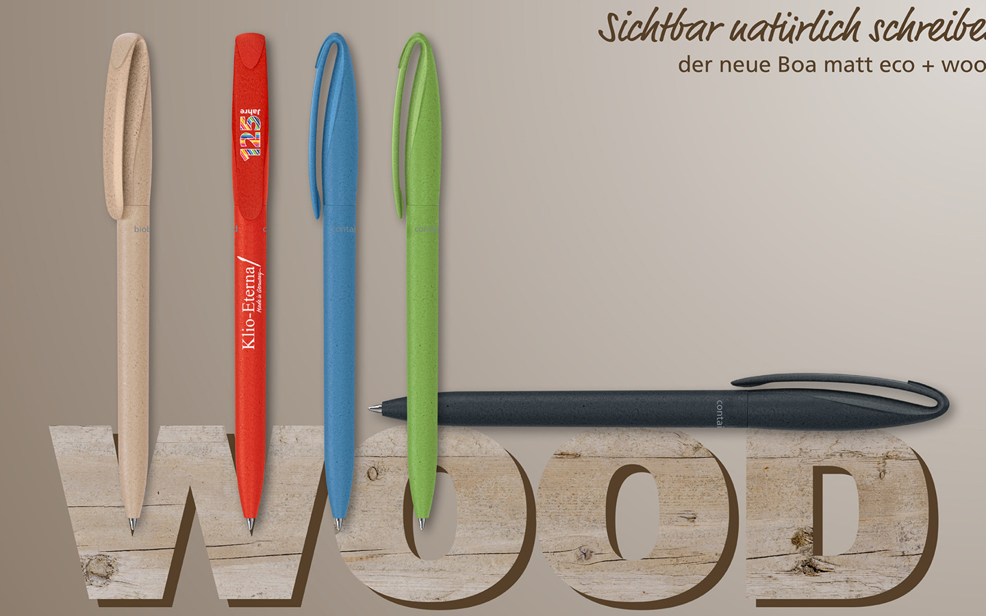 Boa matt eco + wood